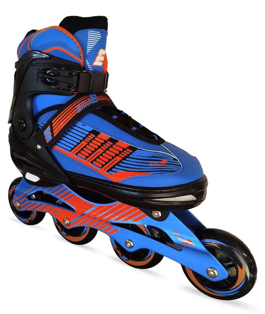 Pattini a rotelle regolabili ELIITI EL-301 Blu/Arancione XL Immagine del prodotto 