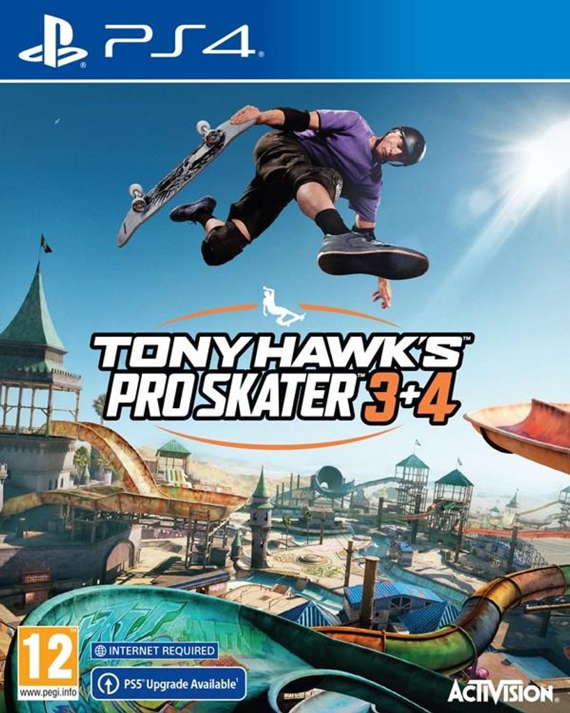 Activision Tony Hawk's Pro Skater 3 + 4, PlayStation 4, Produktbild 