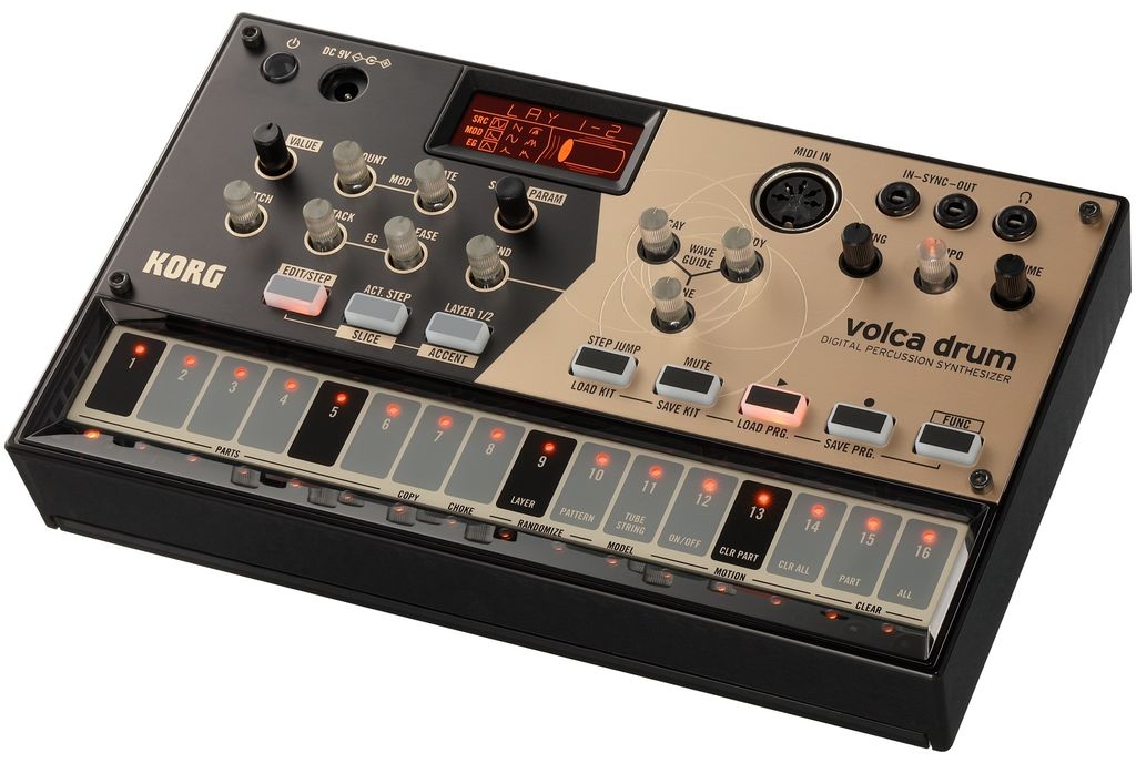Korg volca drum - cyfrowy syntezator perkusyjny Zdjęcie produktu 
