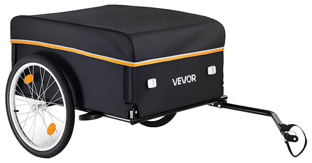 Remolque para bicicleta VEVOR, con capacidad de carga de Imagen del producto 