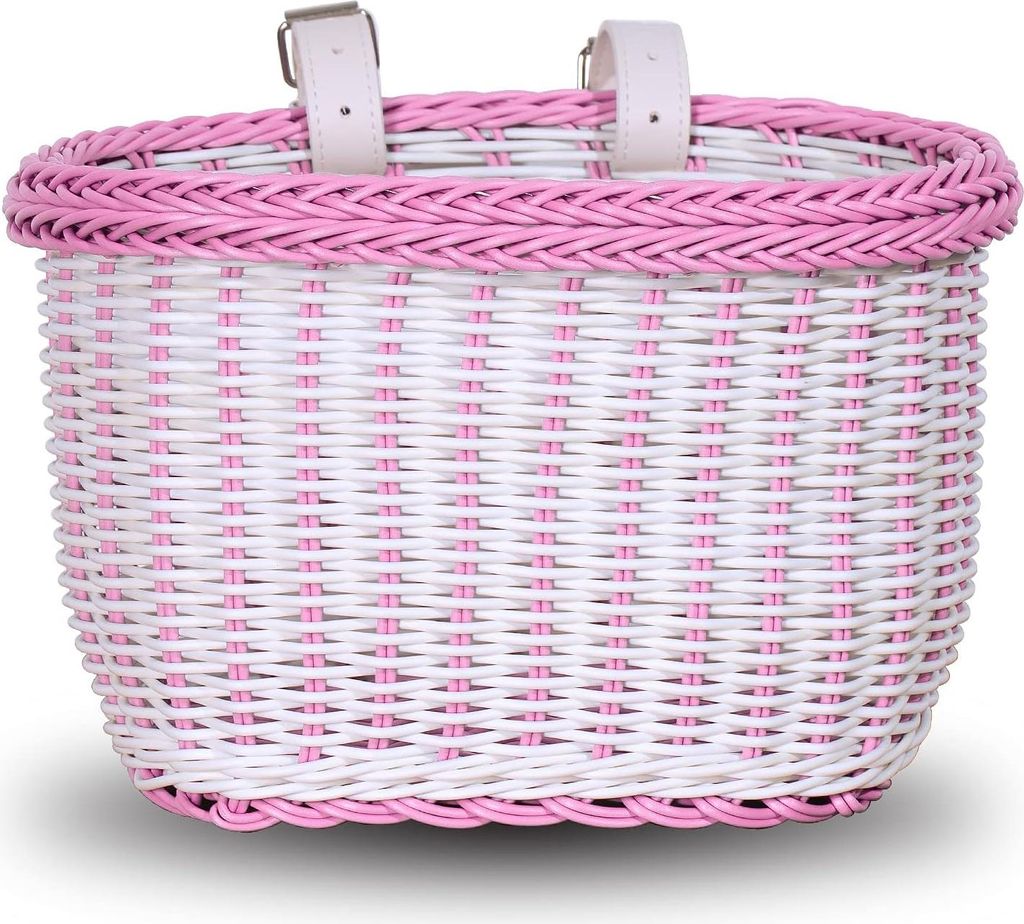 Fahrradkorb für Mädchen von 30, 14, 16, 18 Zoll - Wasserabweisender Aufbewahrungskorb für den Lenker