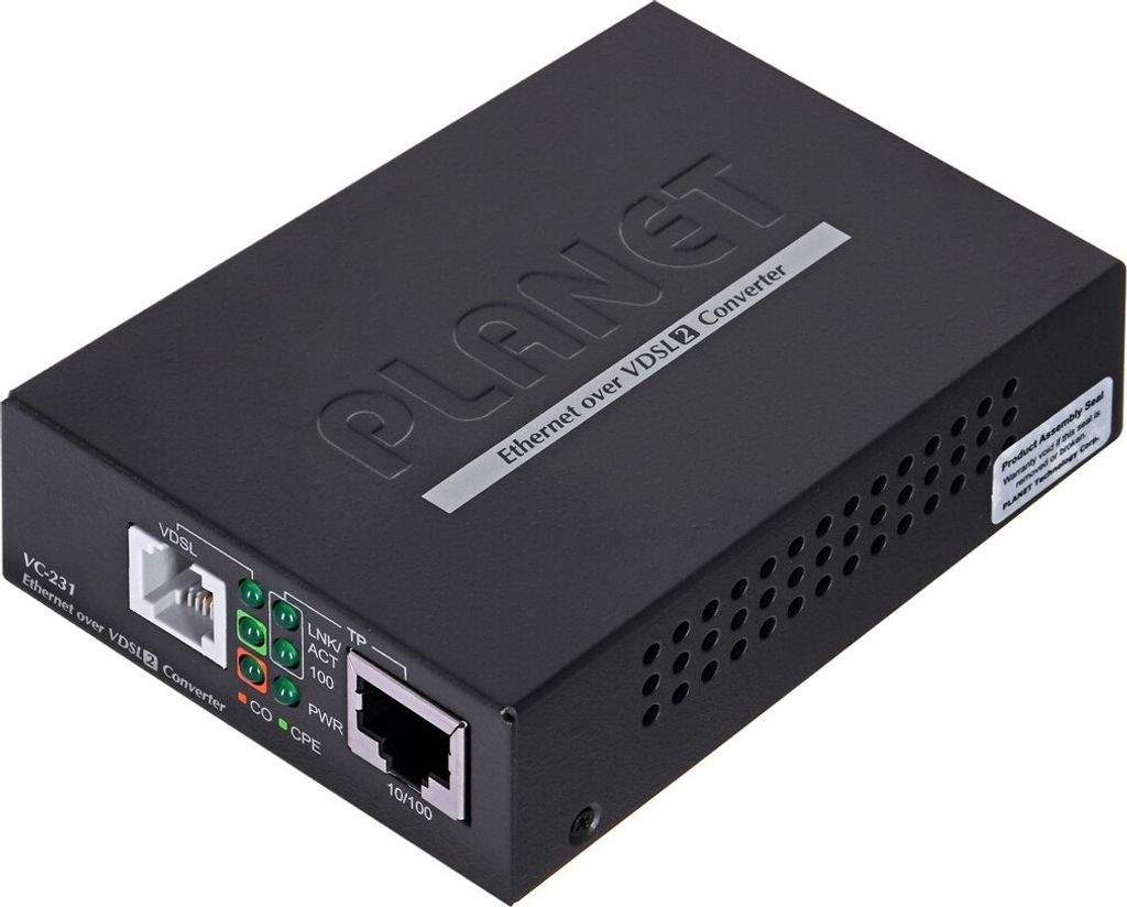 PLANET Convertisseur Ethernet 10/100/1000T à 1 port vers Image du produit 