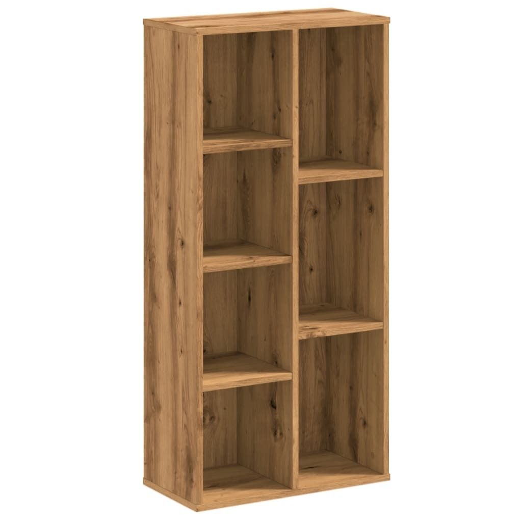 (Robust Möbel)Bücherregal - Bücherschrank/Standregal Langlebiges - Artisan-Eiche 50x25x105cm Holzwerkstoff - Bücherregale DEMöbel994759