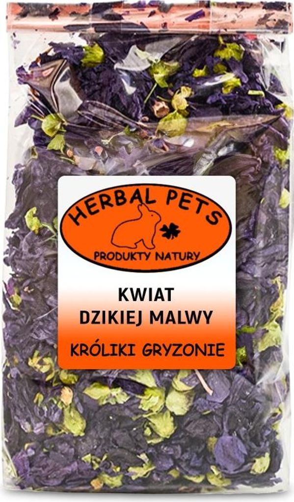 Bylinné domáce zvieratá - Kvet Čierneho Slézu 20g Herbal Obrázok produktu 