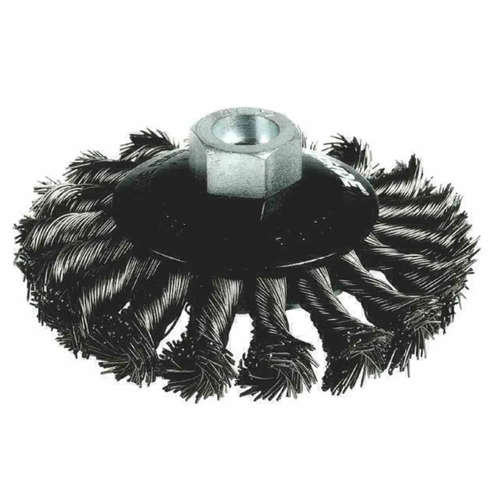 Enlever la Rouille Tenace : Brosse Circulaire 115mm Torsadée Ironside