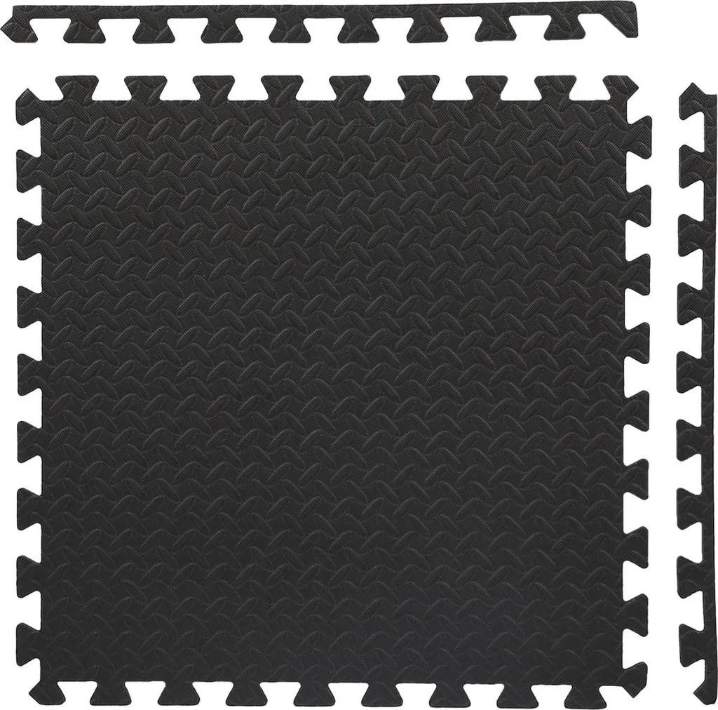 Tapis de Protection Puzzle HMS MP12 PRO pour Musculation à Domicile