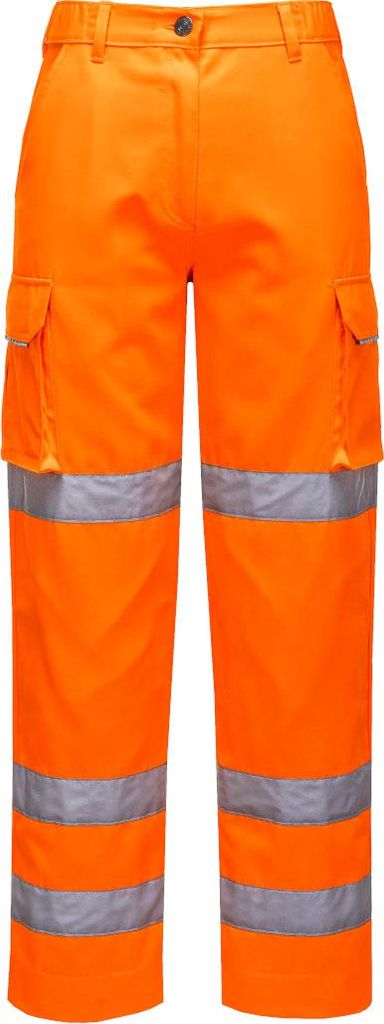 Portwest LW71 Warnschutz Damen Bundhose Orange Gr. XXL