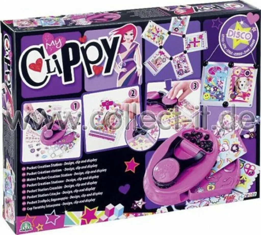 Mon studio de design Clippy - Kit créatif complet avec accessoires mode