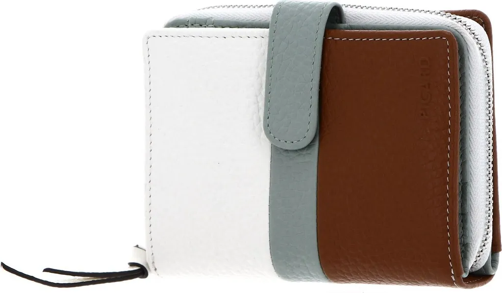 PICARD Porte-monnaie Stripes 1 Wallet White Li-K Multicolore en Cuir