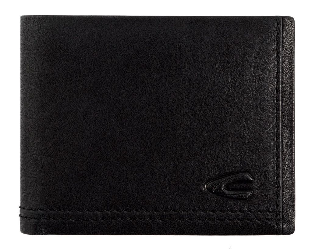 camel active Herrenbörse Lederbörse Jeansbörse schwarz black osaka