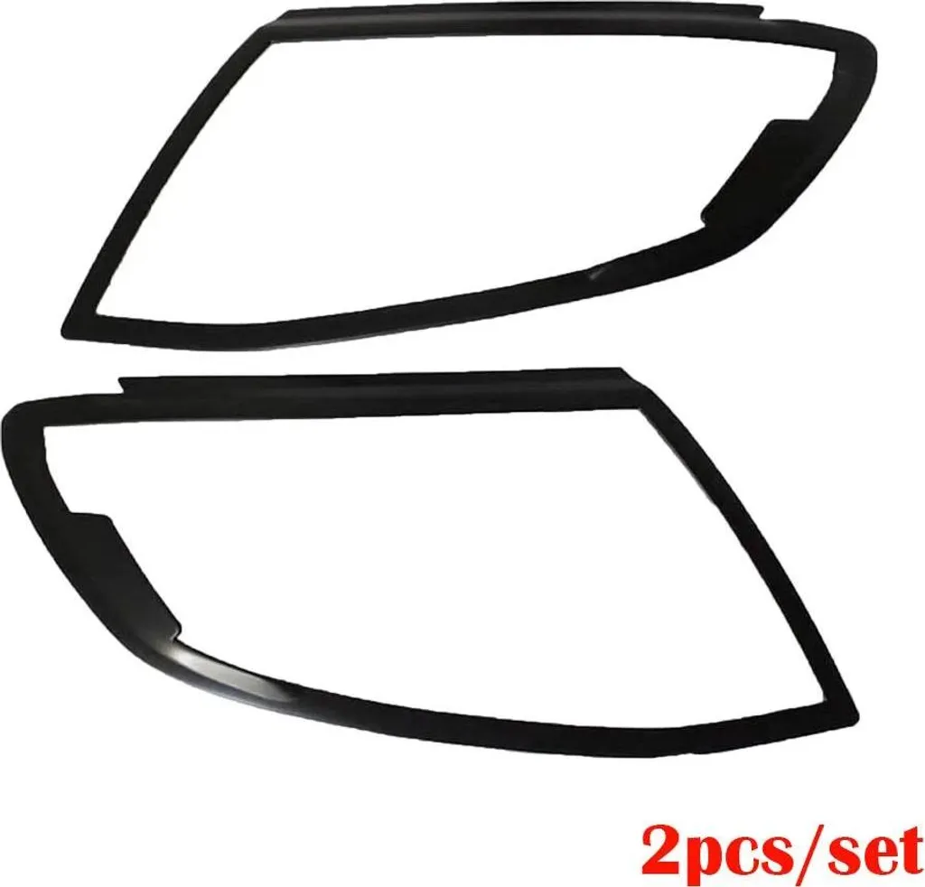 Protection de phare adhésive en ABS pour rénovation esthétique auto 2pcs