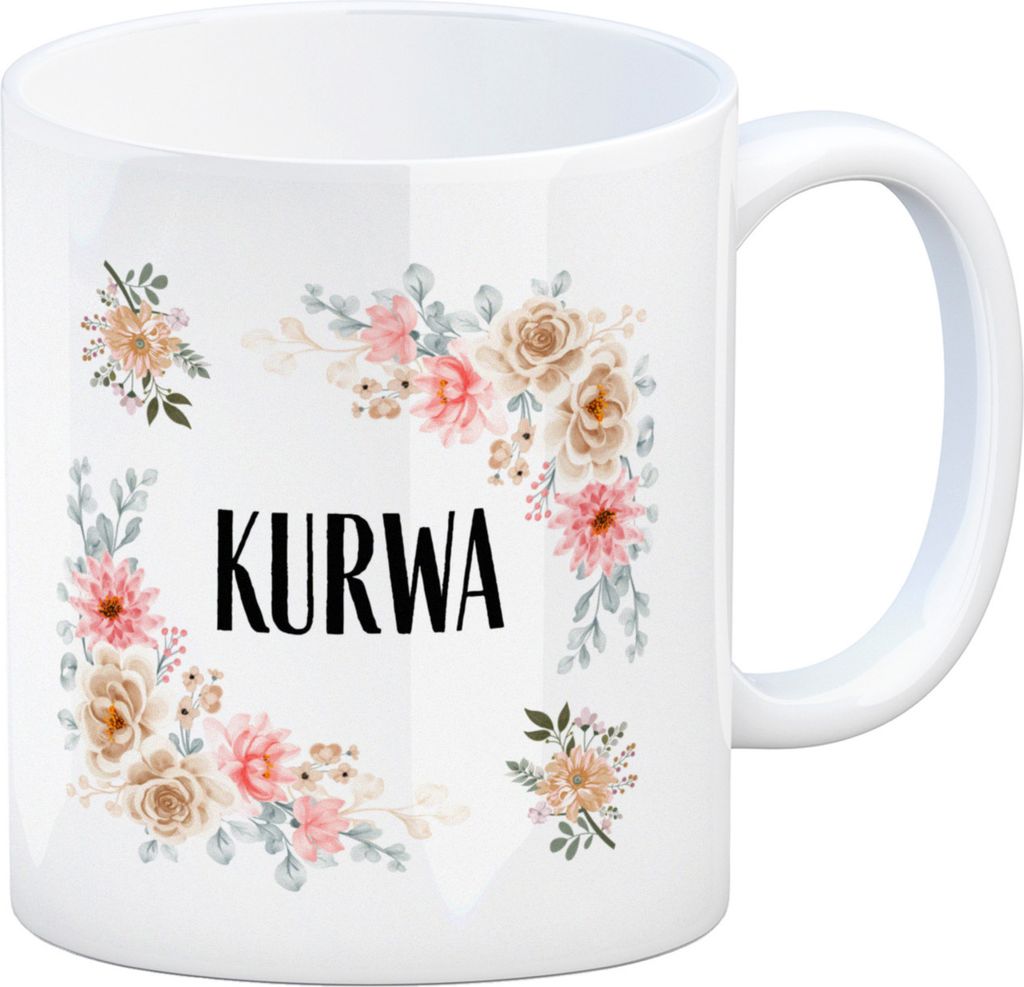 Kurwa Kaffeebecher Produktbild 
