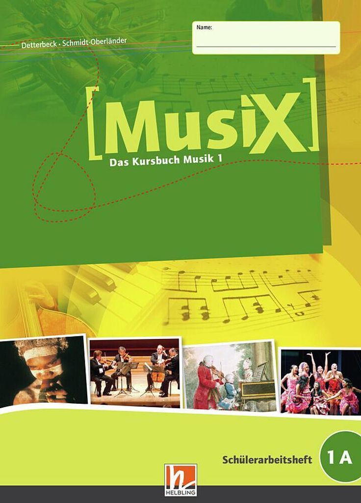 MusiX 1. Schülerarbeitsheft 1A. Ausgabe Deutschland Obrázek produktu 