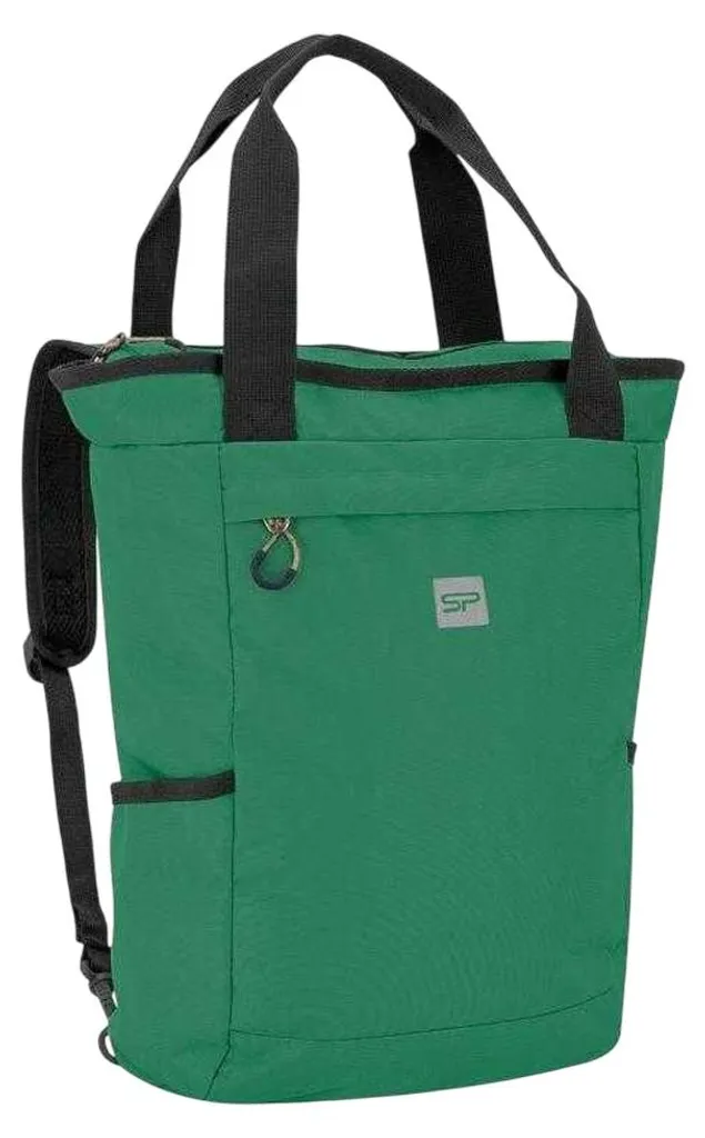 Sac à dos Osaka Spokey 2 en 1 PP10982 vert ajustable pour le quotidien