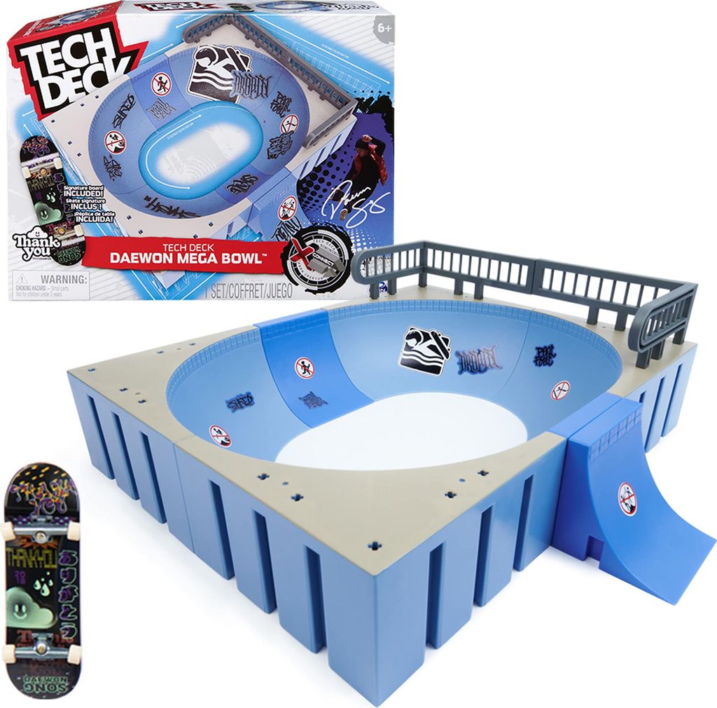 Tech Deck - Mega Bowl (mit einem Fingerboard) - Spinmaster 6066909 - (Spielzeug / Geschicklichkeits- und Funktionspielzeug)