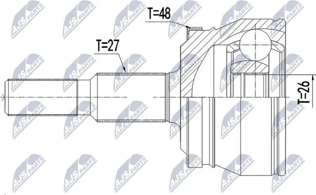 Stop fuites et vibrations arbre transmission 300 C joint 4578136AD