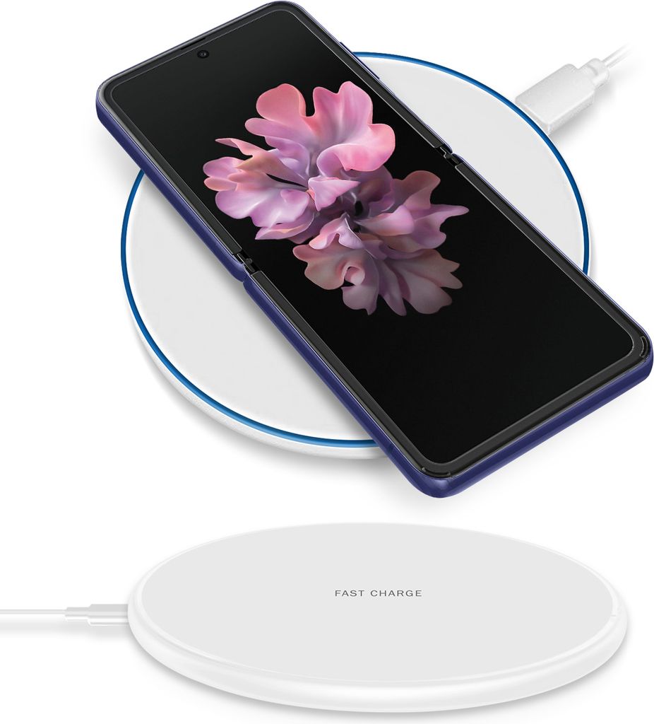 QI Wireless Ladegerät für Samsung Galaxy Z Flip Fold 7 / FE 6 5 4 3 Ladematte