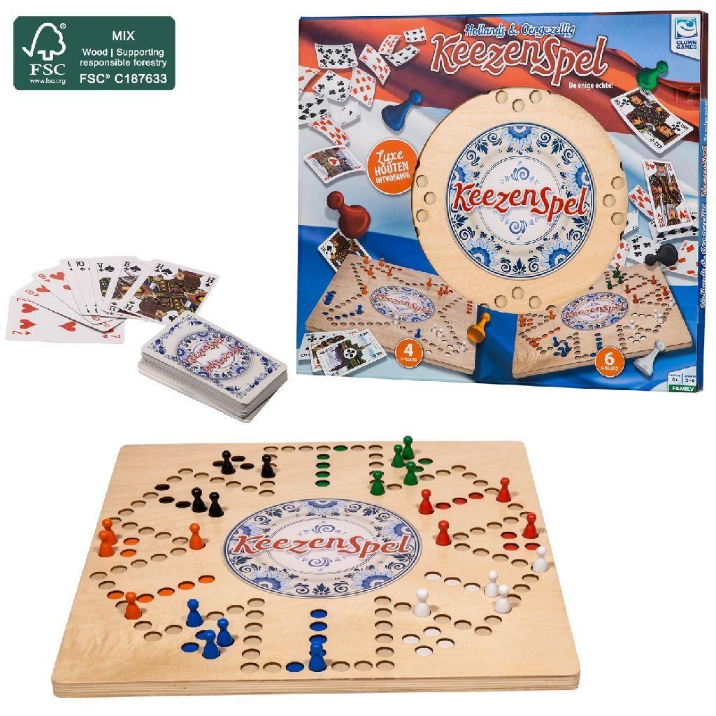 Jeu de quilles en bois Clown Games - Bois Image du produit 