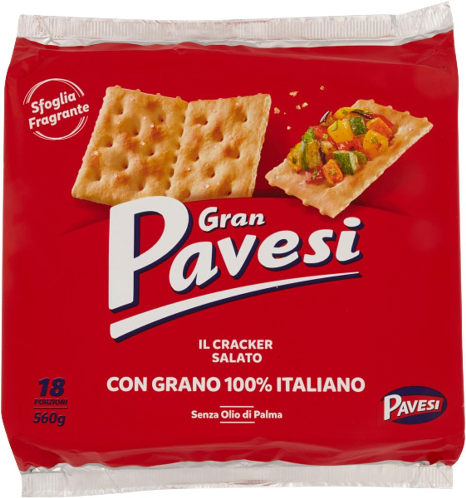 Crackers Salati Pavesi, 560 g Image du produit 
