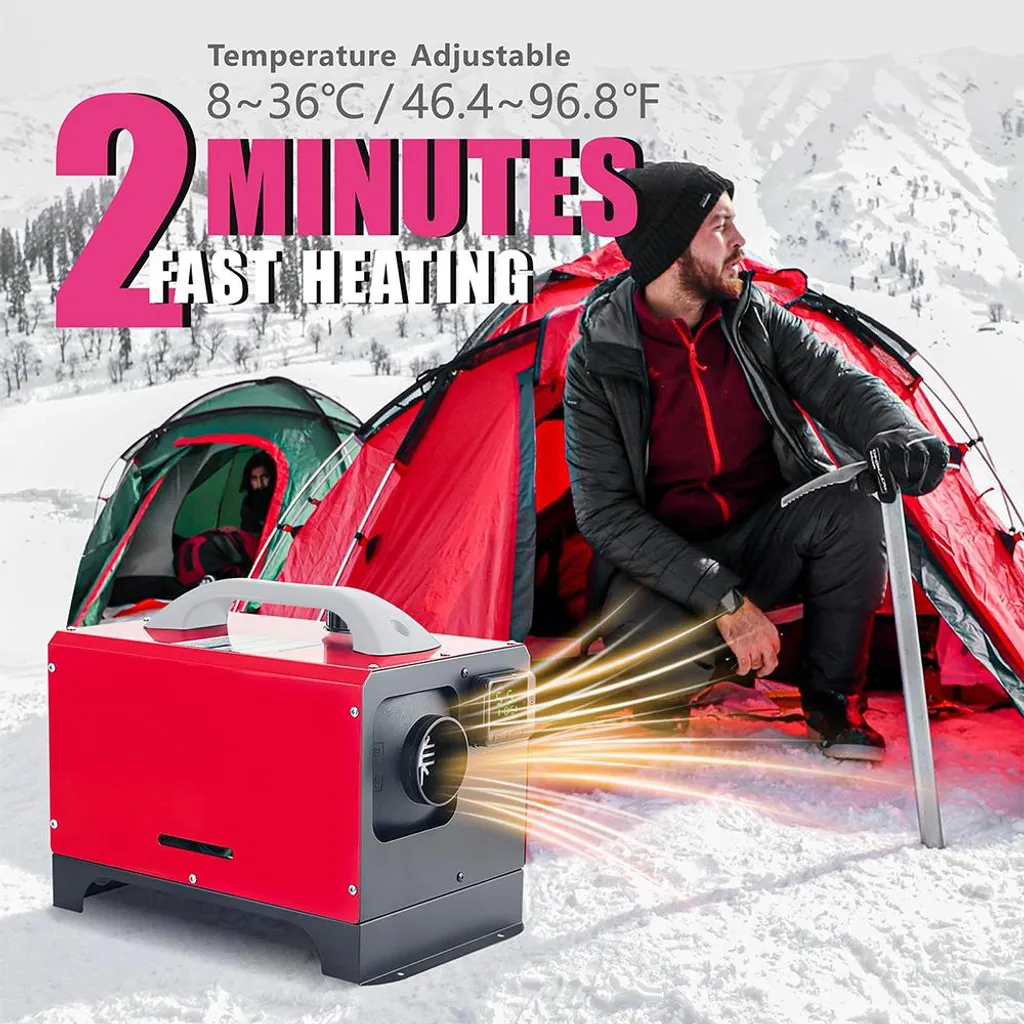 Chauffage Diesel 12V Haute Efficacité 5000W avec Design Compact Robuste - 4