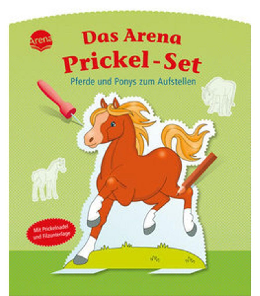 Das Arena Prickel-Set. Pferde und Ponys zum Aufstellen