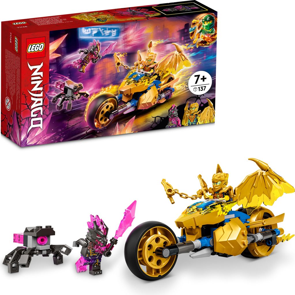 LEGO® NINJAGO® 71768 Jayova zlatá dračia motorka Obrázok produktu 