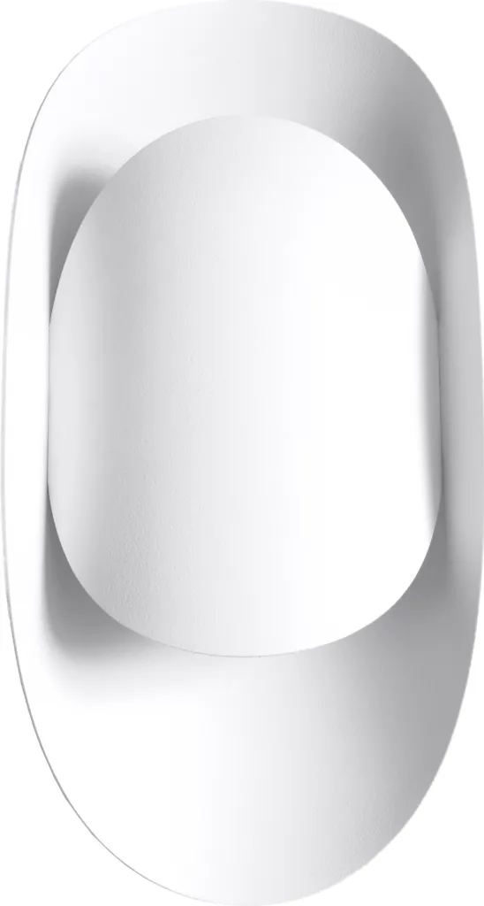 Applique murale compacte HOLARIX 1 Blanche G9 - Finition métal premium