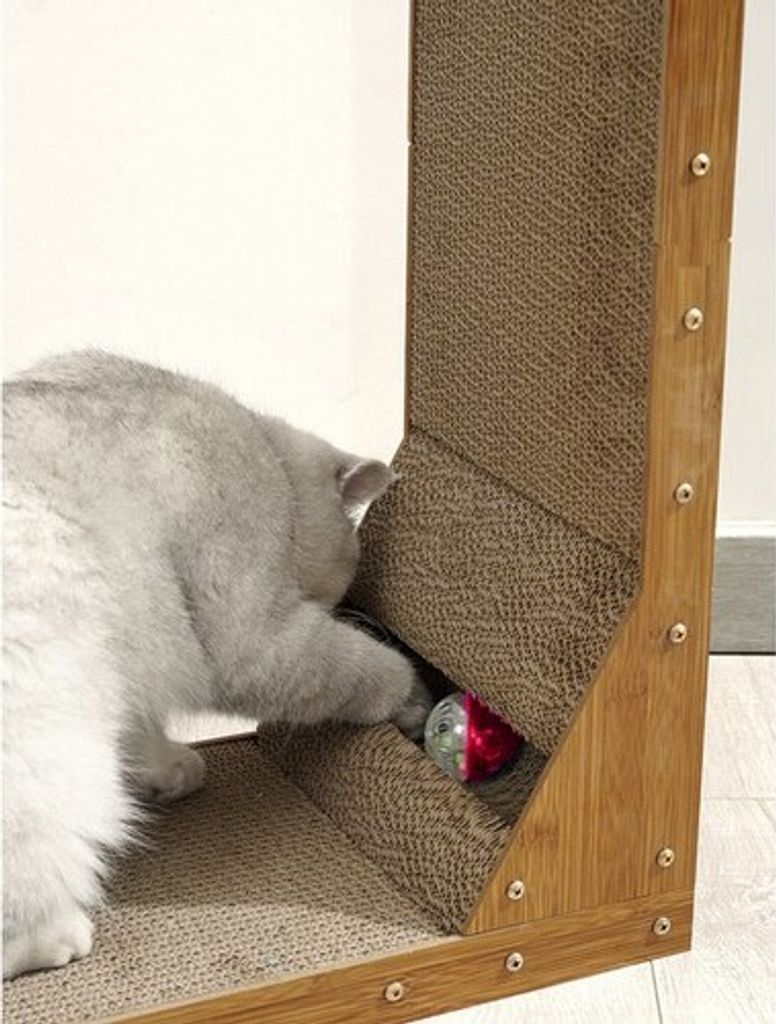 Eck-Kratzbaum für Katzen Purlov 22008 Produktbild 16