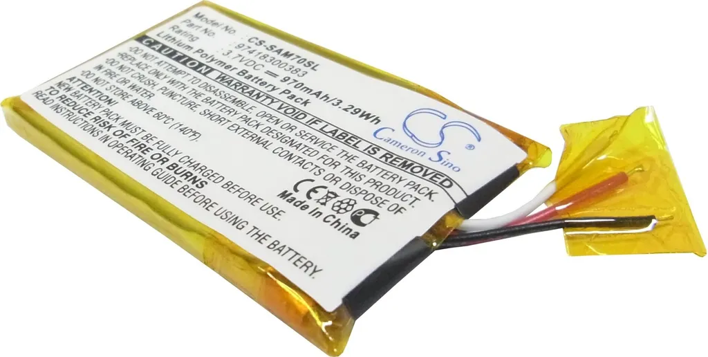 Batteria Sony 97418300383 TECHTEK 970mAh | MX-M70 PMX-M86 Ricambio