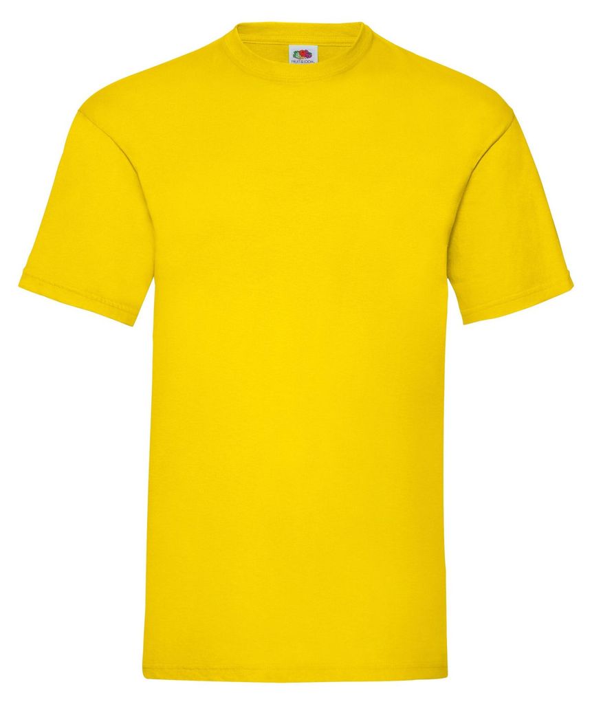 Fruit of the Loom - "Valueweight" T-Shirt für Herren FK1802 (XL) (Gelb)