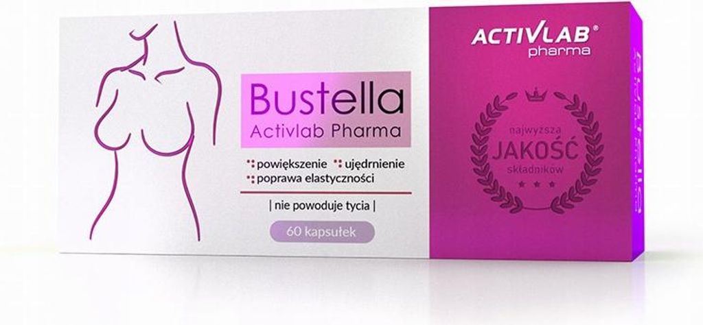 Bustella Stymuluje wzrost piersi i ujędrnia biust, poprawia Zdjęcie produktu 