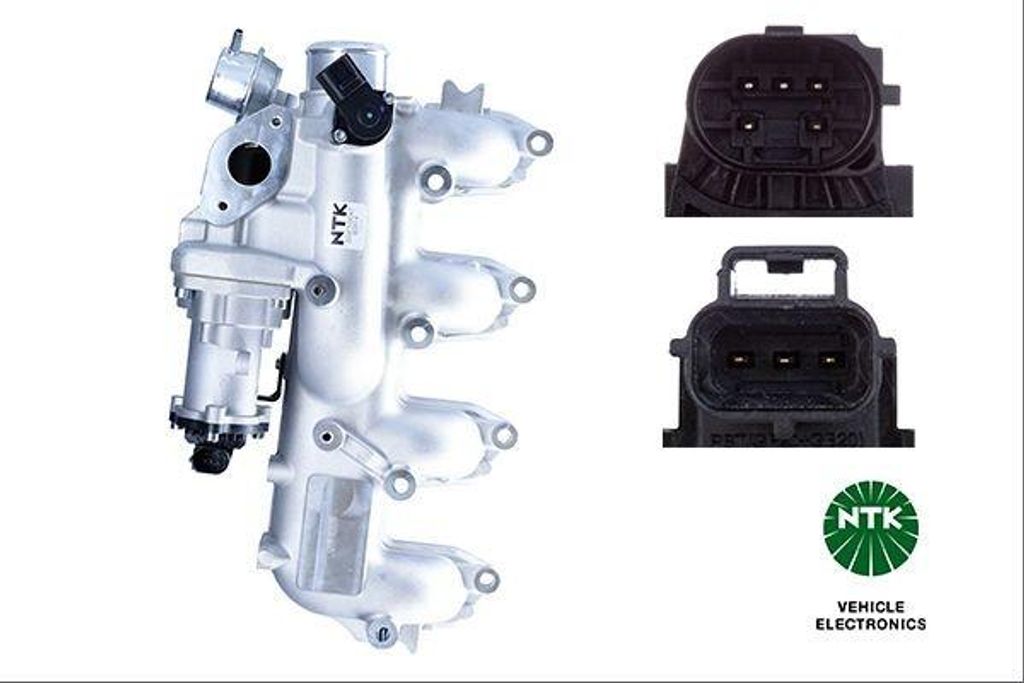 NTK 92814 AGR-Ventil mit Dichtungen für FORD TRANSIT CONNECT (P65, P70, P80) Abgasrückführungsventil