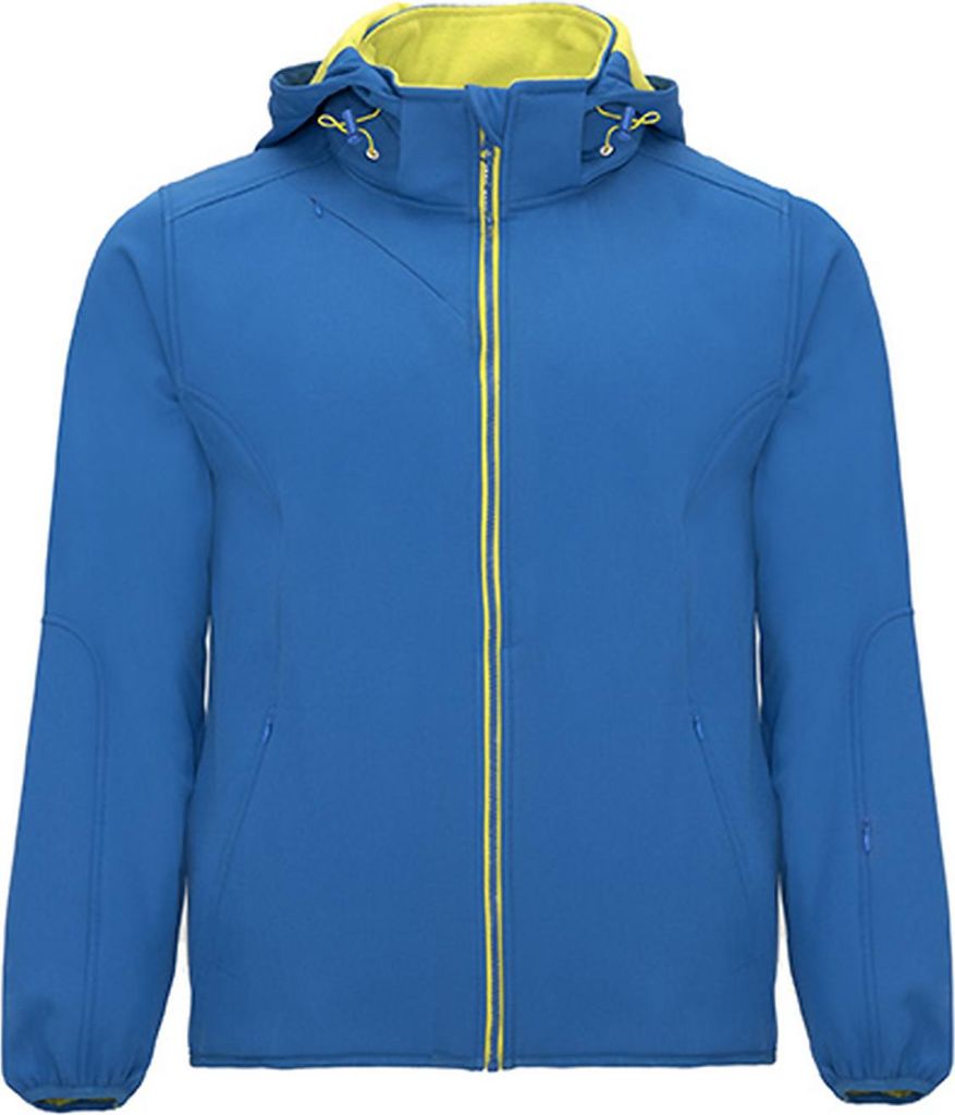 Roly SS6428 | Herren Siberia Softshell Jacket, Wasser- und Produktbild 
