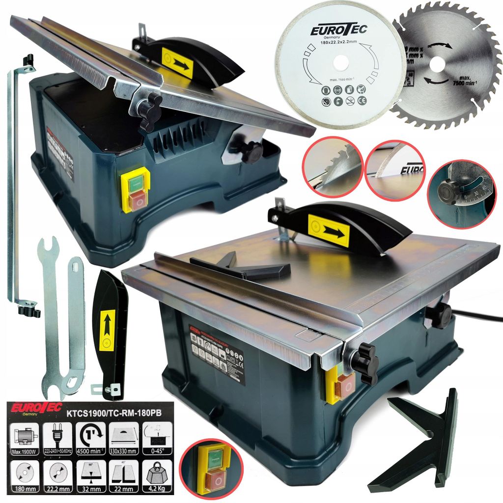 Fliesenschneider Fliesenschneidemaschine Nassschneider Produktbild 