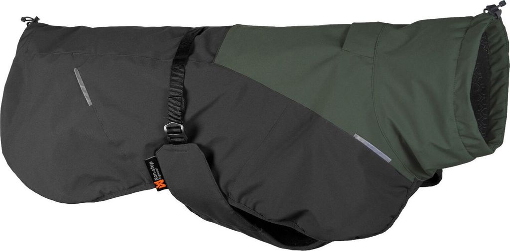 Non-stop dogwear Winterjacke Glacier Wool Jacket 2.0 grün/grau, Größe: 80