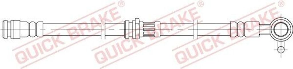 Bremsschlauch QUICK BRAKE 58.847