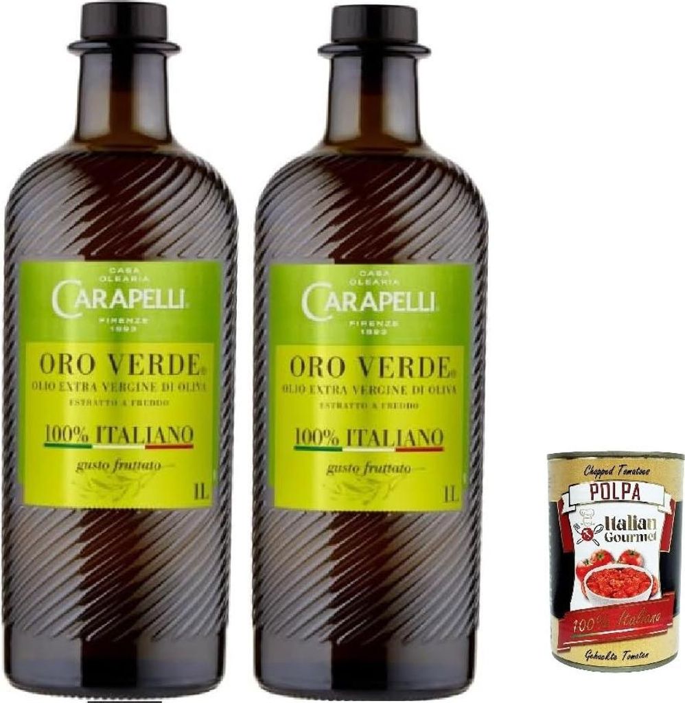 Carapelli Oro Verde Extra Natives Olivenöl, 100% Produktbild 