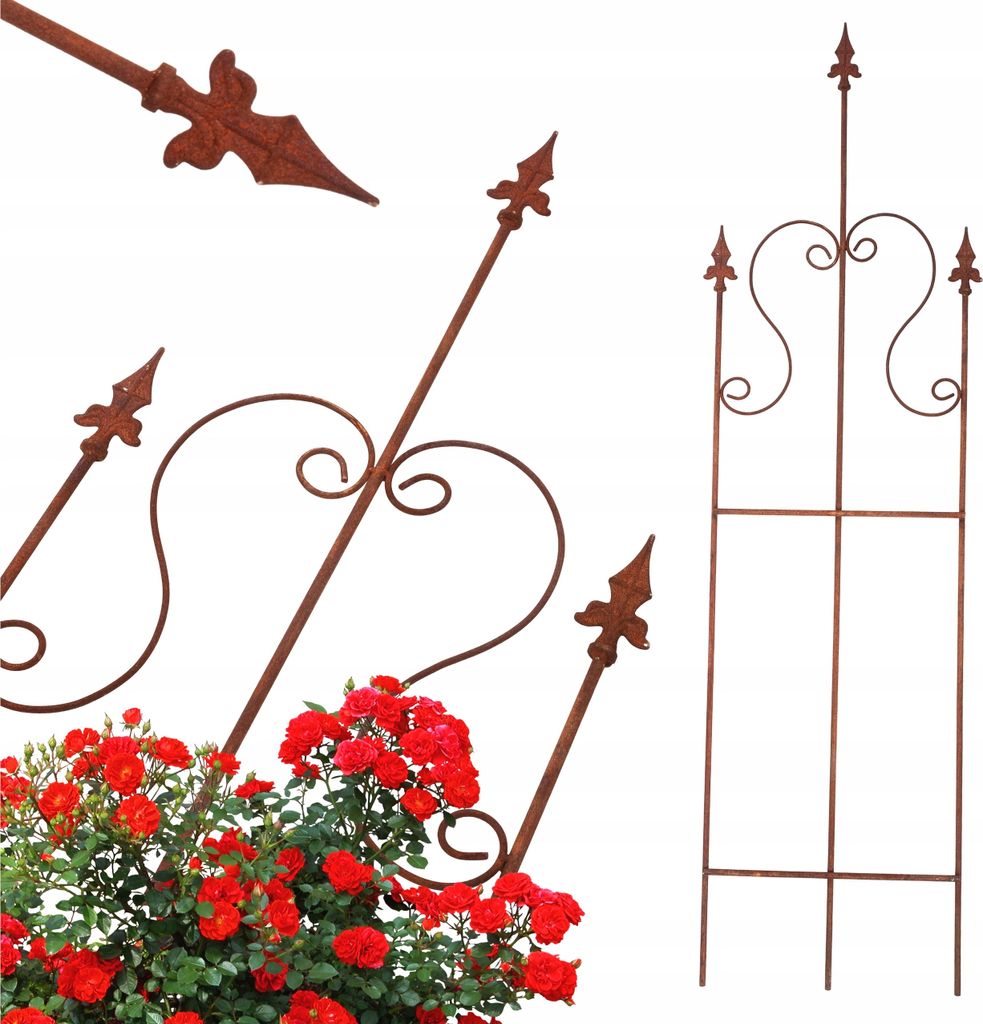 Garten Terrasse Metall Pergola Für Kletterstrauch Rosen 150 Cm