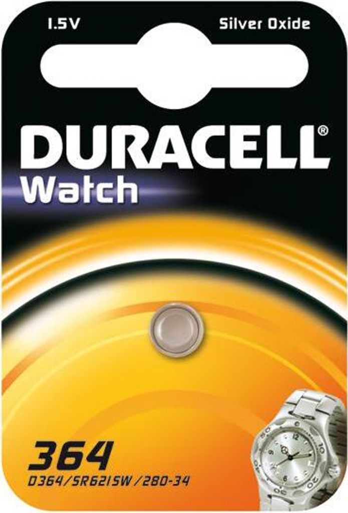 Duracell Speciale zilveroxide knoopcel 364/363 SR621, 1,5 V Productafbeelding 