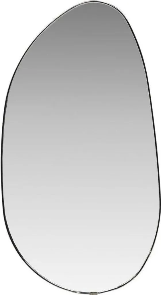 Miroir Argent Borgholm Venture Home - Cadre Finition Métal Haute Qualité
