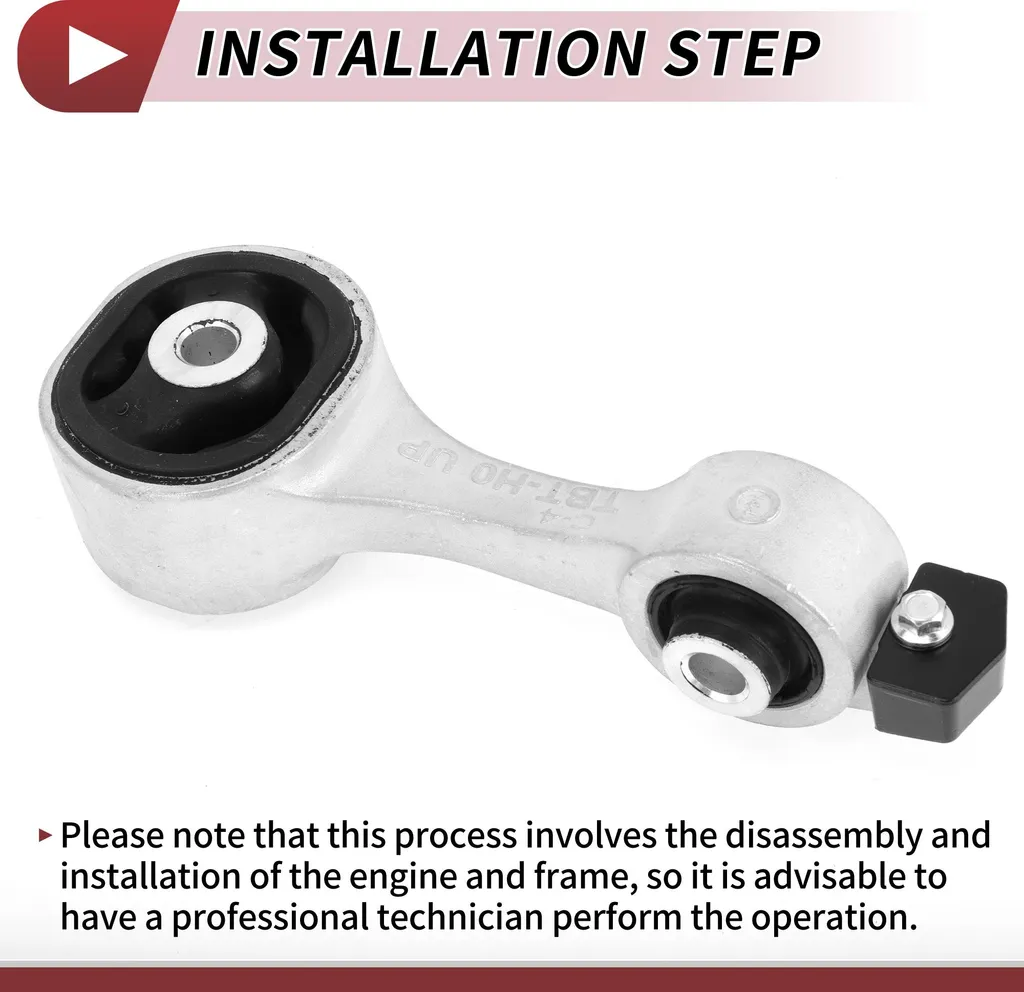 Support Moteur Arrière pour Honda Lingpai 1.0T 2018+ Pièce Métal Argent