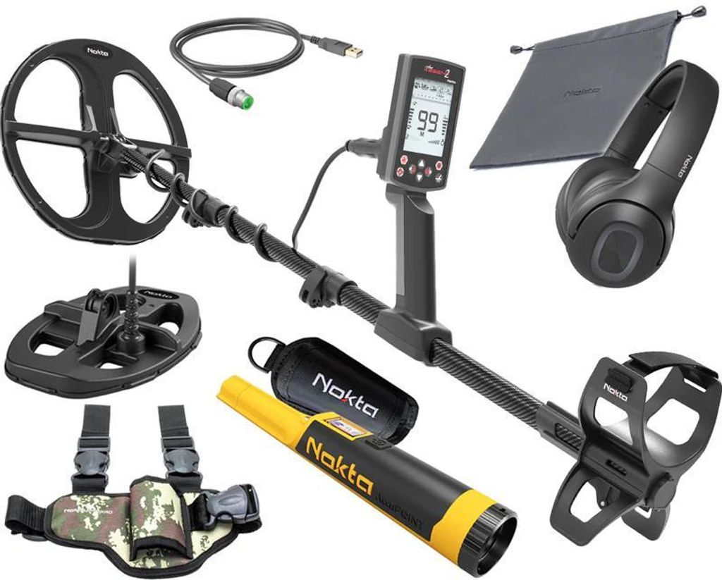 Nokta The Legend 2 Metalldetektor mit gratis AccuPOINT Pinpointer