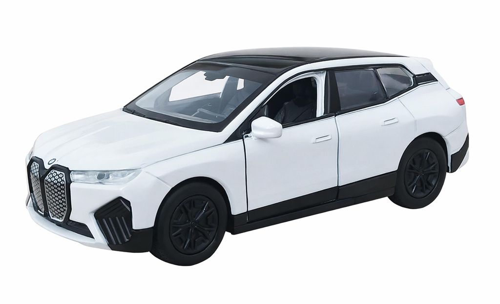 BMW iX Modellauto 11,8cm Modell Auto aus Metall mit Rückzug Produktbild 