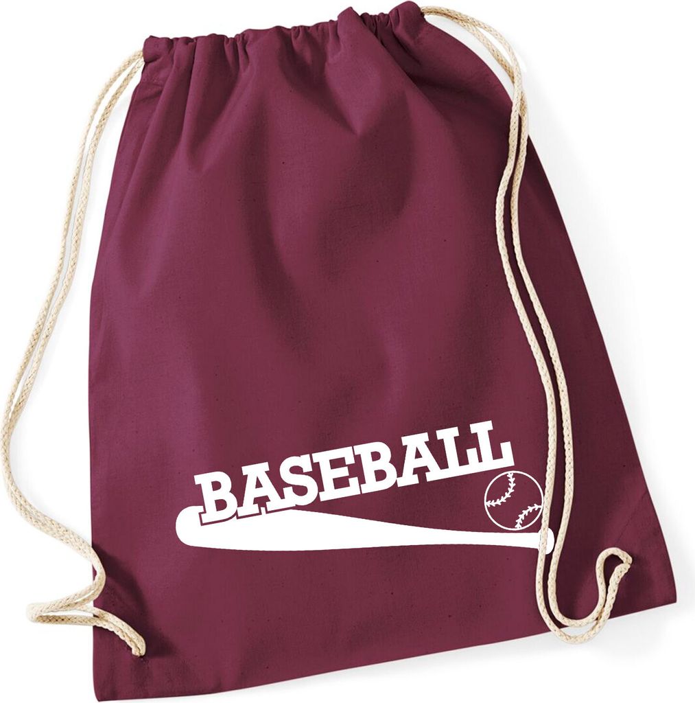 Huuraa Turnbeutel Baseball Baseballschläger 12 Liter Produktbild 