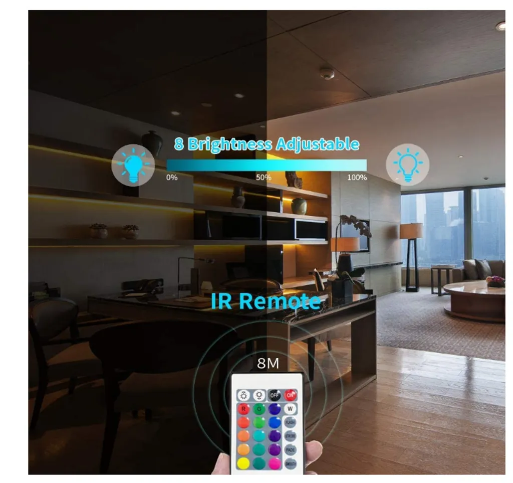 Ruban LED Bluetooth 4m Noir : fini les télécommandes perdues ! - 6
