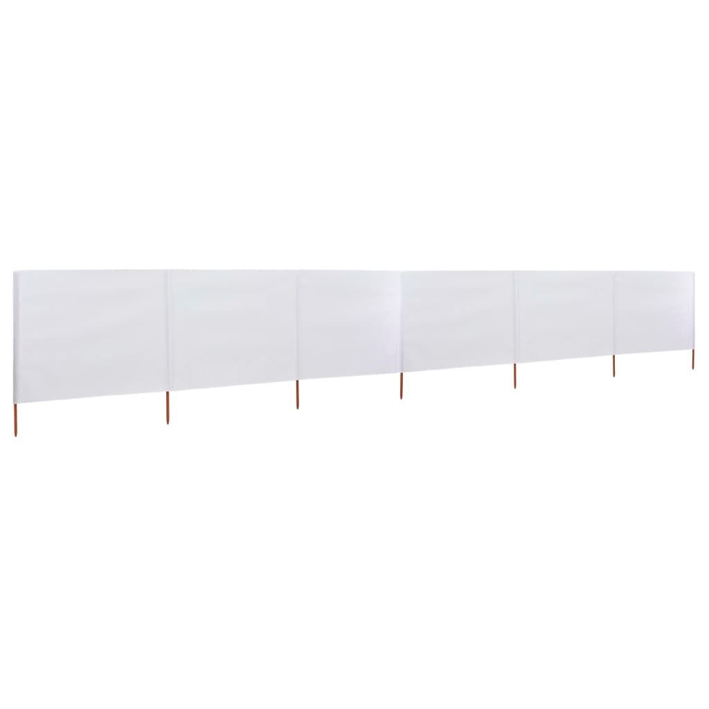 vidaXL 6-częściowa tkanina przeciwwiatrowa 800 x 160 cm Zdjęcie produktu 