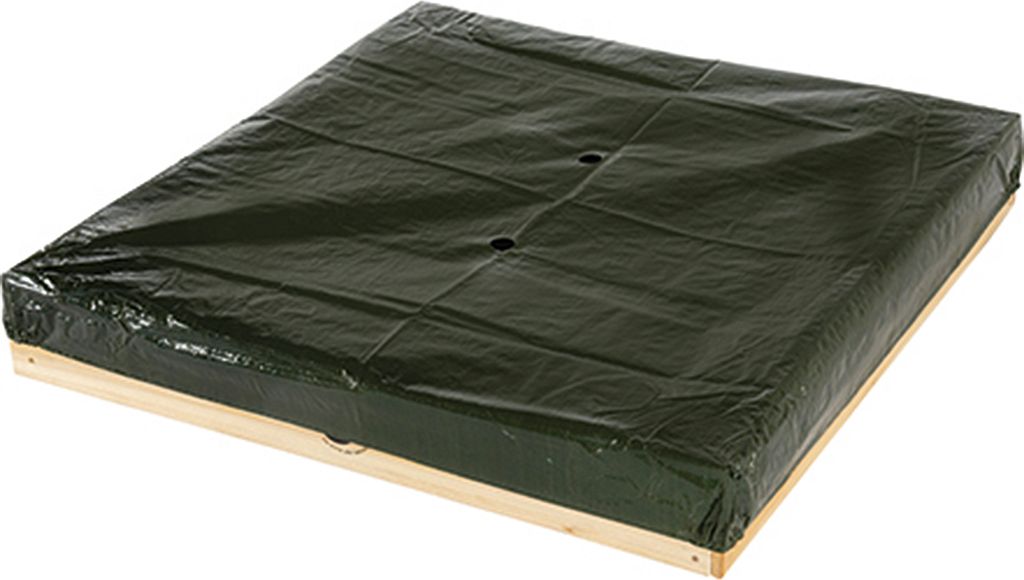 Pflaume Sandkastenabdeckung quadratisch 90 cm
