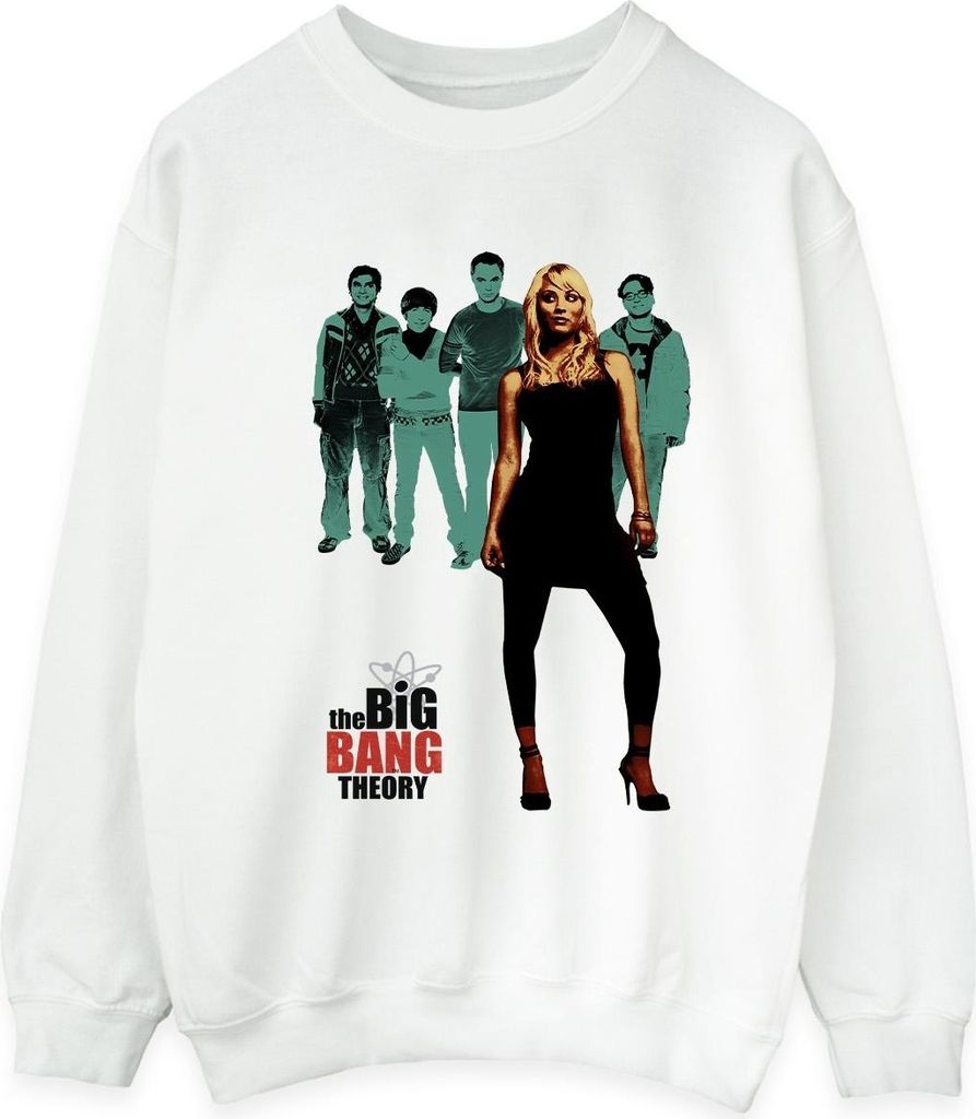 The Big Bang Theory - Sweatshirt für Herren BI11068 (XL) (Weiß)