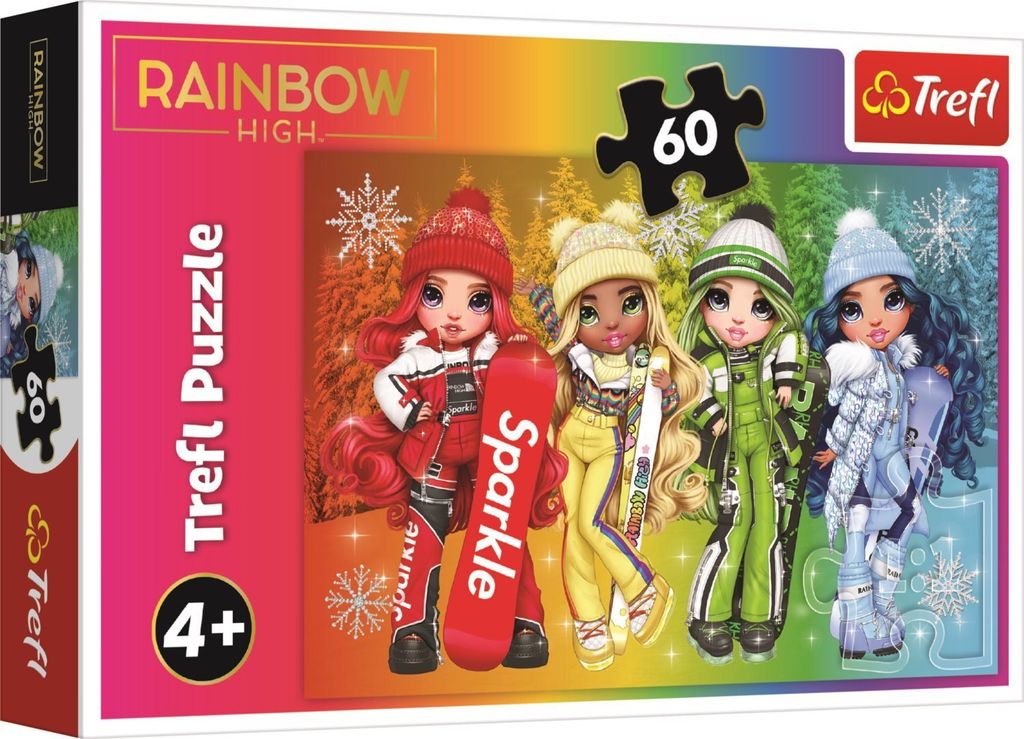 Trefl TREFL RAINBOW HIGH Puzzle , 60 pcs