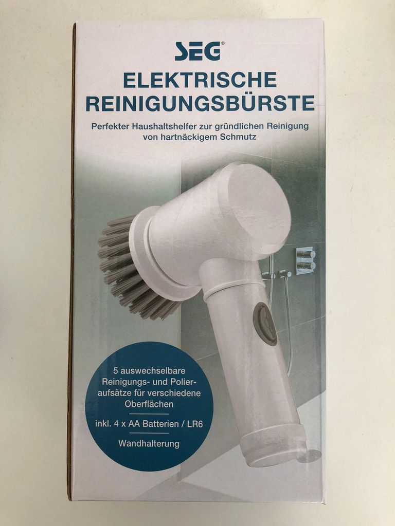 SEG Elektrische Reinigungsbürste, Reinigungsbürsten-Set, Produktbild 